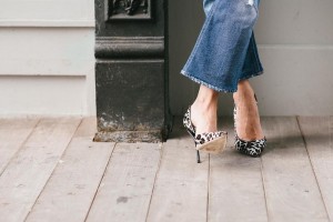 Leopard heels and ripped denim | THEFASHIONGUITAR