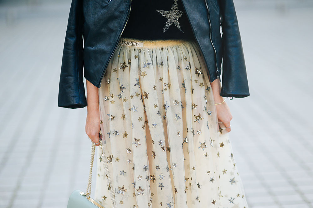 Valentino-Star-Studded-tulle-skirt