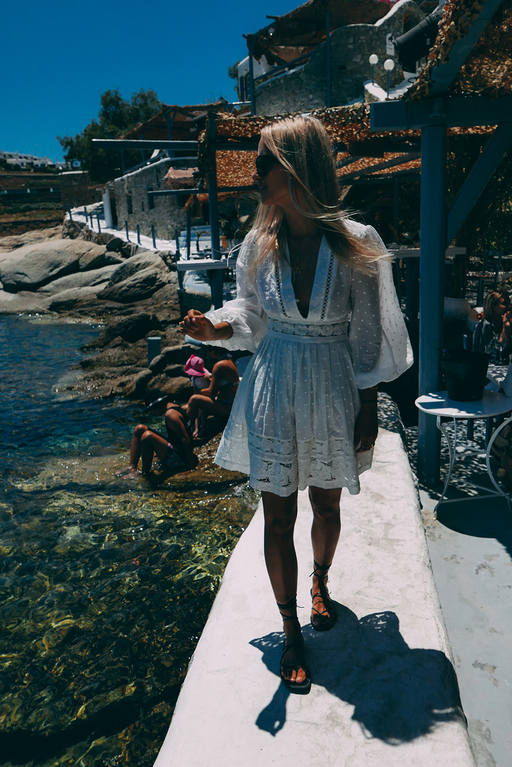 Mykonos with Zimmermann and Net-a-Porter Charlotte Groeneveld