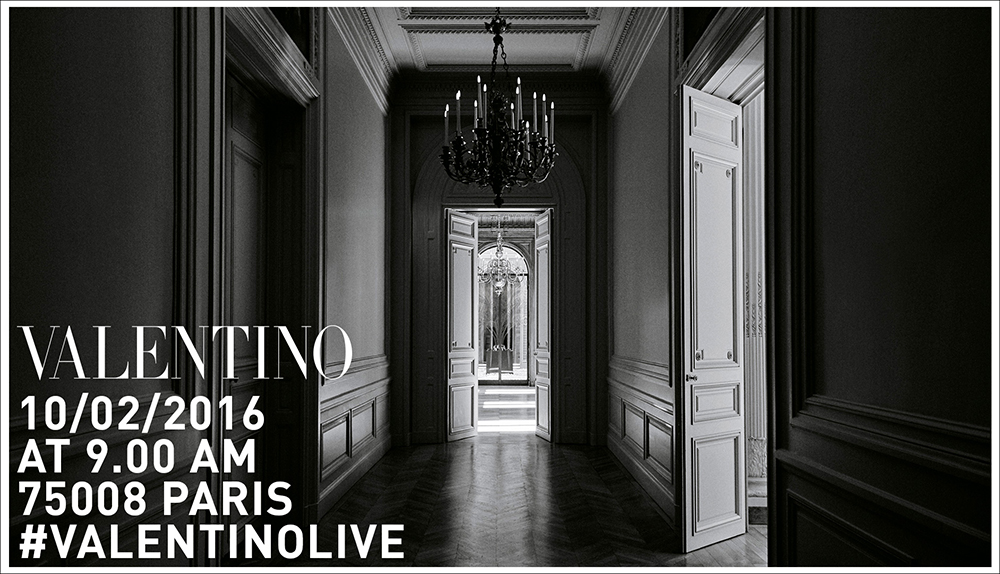 Valentino SS17 livestream