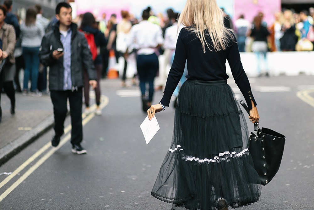 Mulberry London Fashion Week The fashion guitar Charlotte Groeneveld