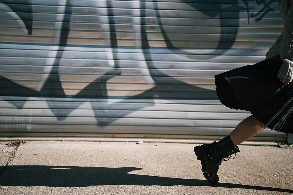 Valentino combat boots Thefashionguitar Charlotte Groeneveld