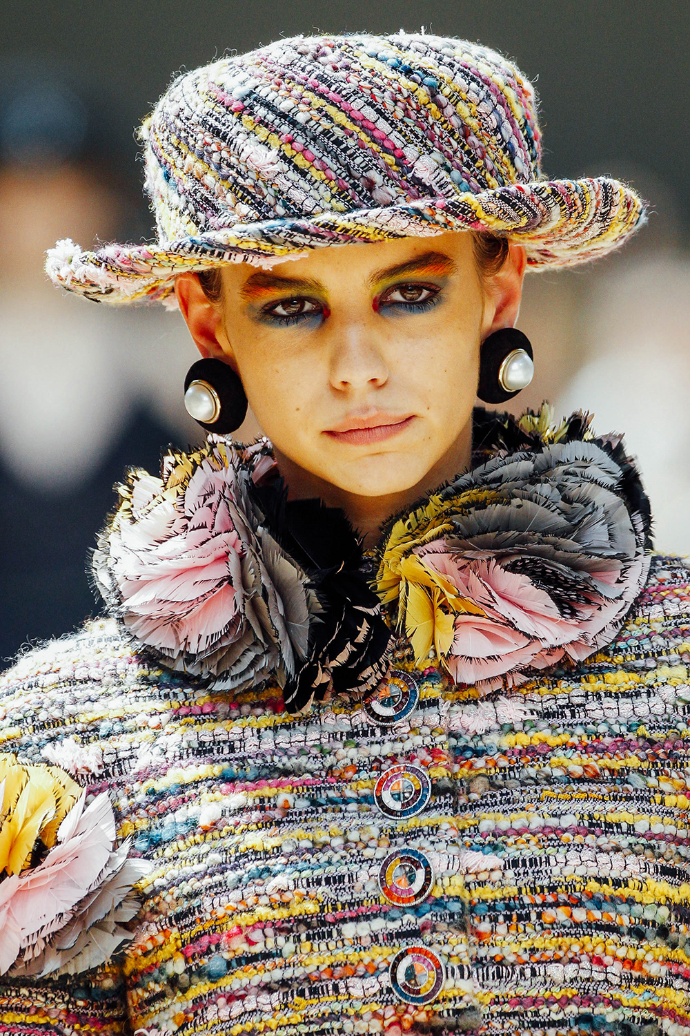 Details from the Chanel Haute Couture Fall 2017 via Vogue Runway