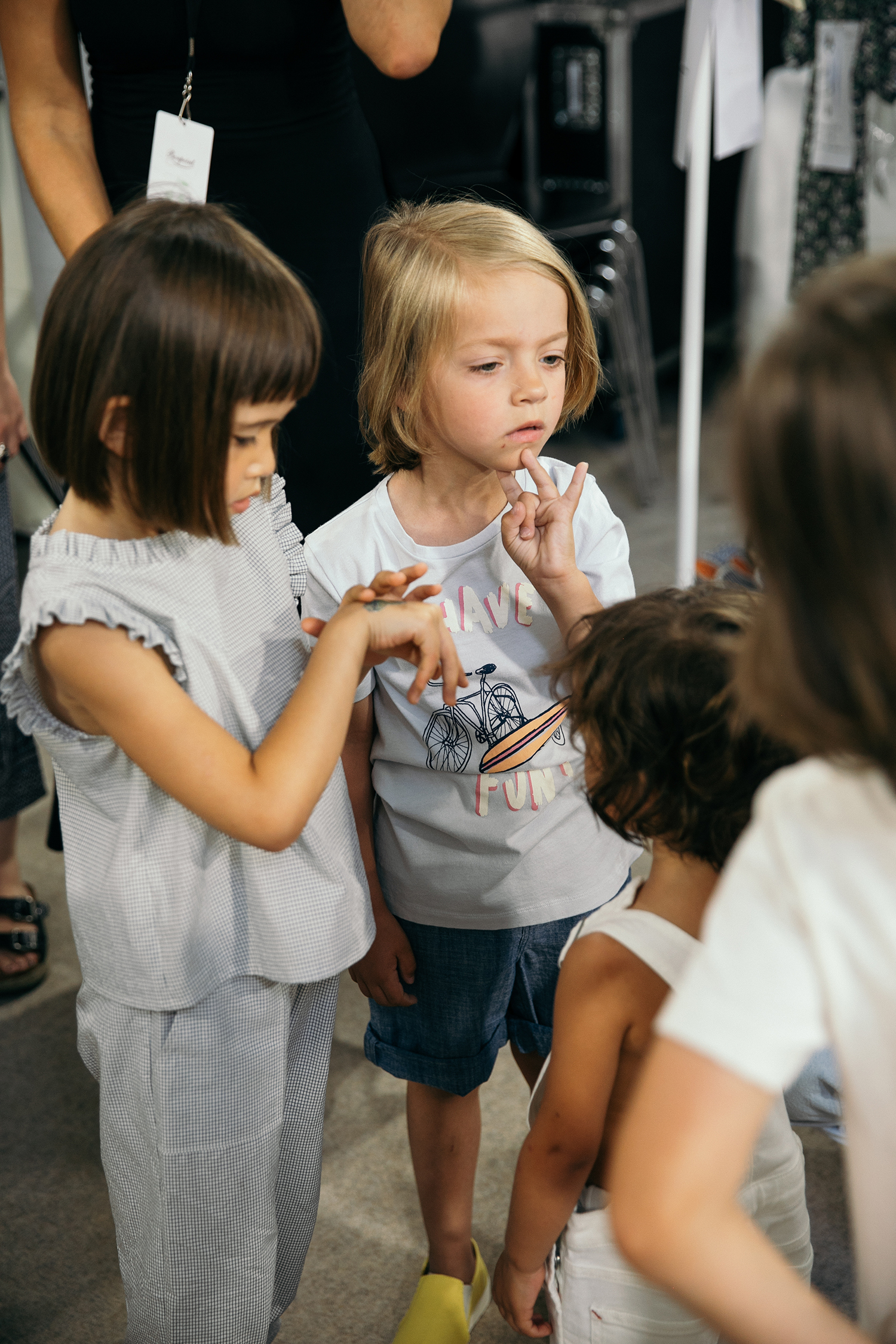 Backstage at the Bonpoint Spring-Summer 2019 show by Charlotte Groeneveld for Thefashionguitar