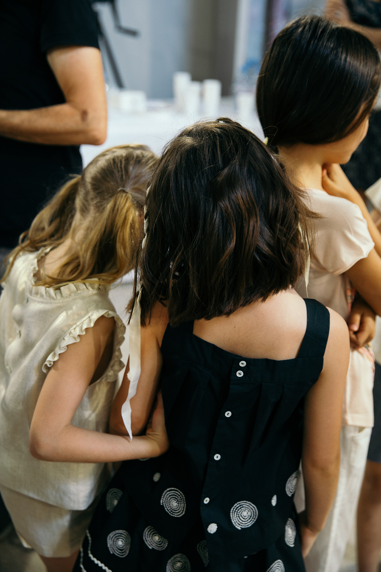 Backstage at the Bonpoint Spring-Summer 2019 show by Charlotte Groeneveld for Thefashionguitar