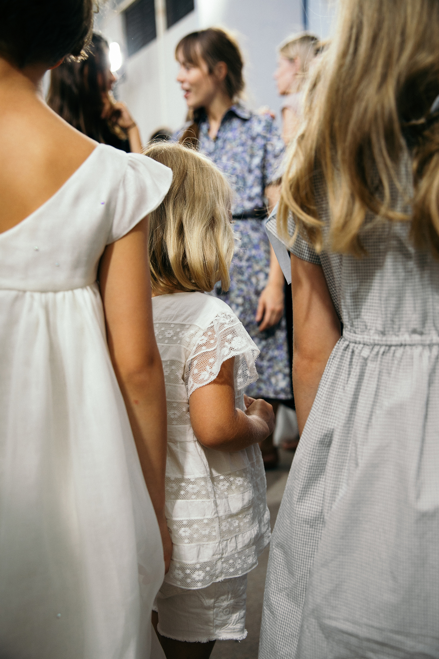 Backstage at the Bonpoint Spring-Summer 2019 show by Charlotte Groeneveld for Thefashionguitar