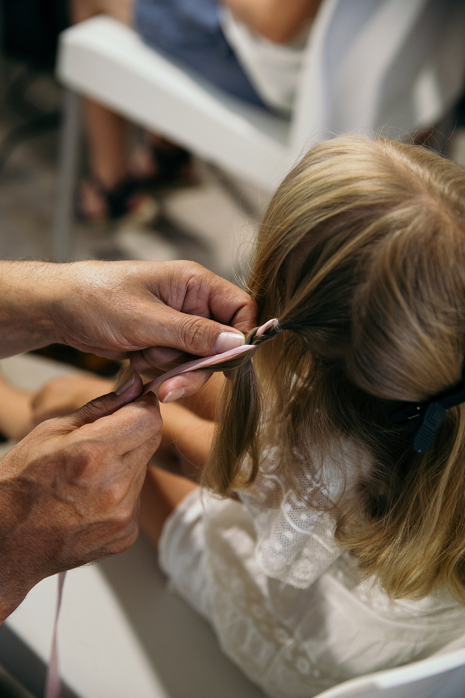 Backstage at the Bonpoint Spring-Summer 2019 show by Charlotte Groeneveld for Thefashionguitar