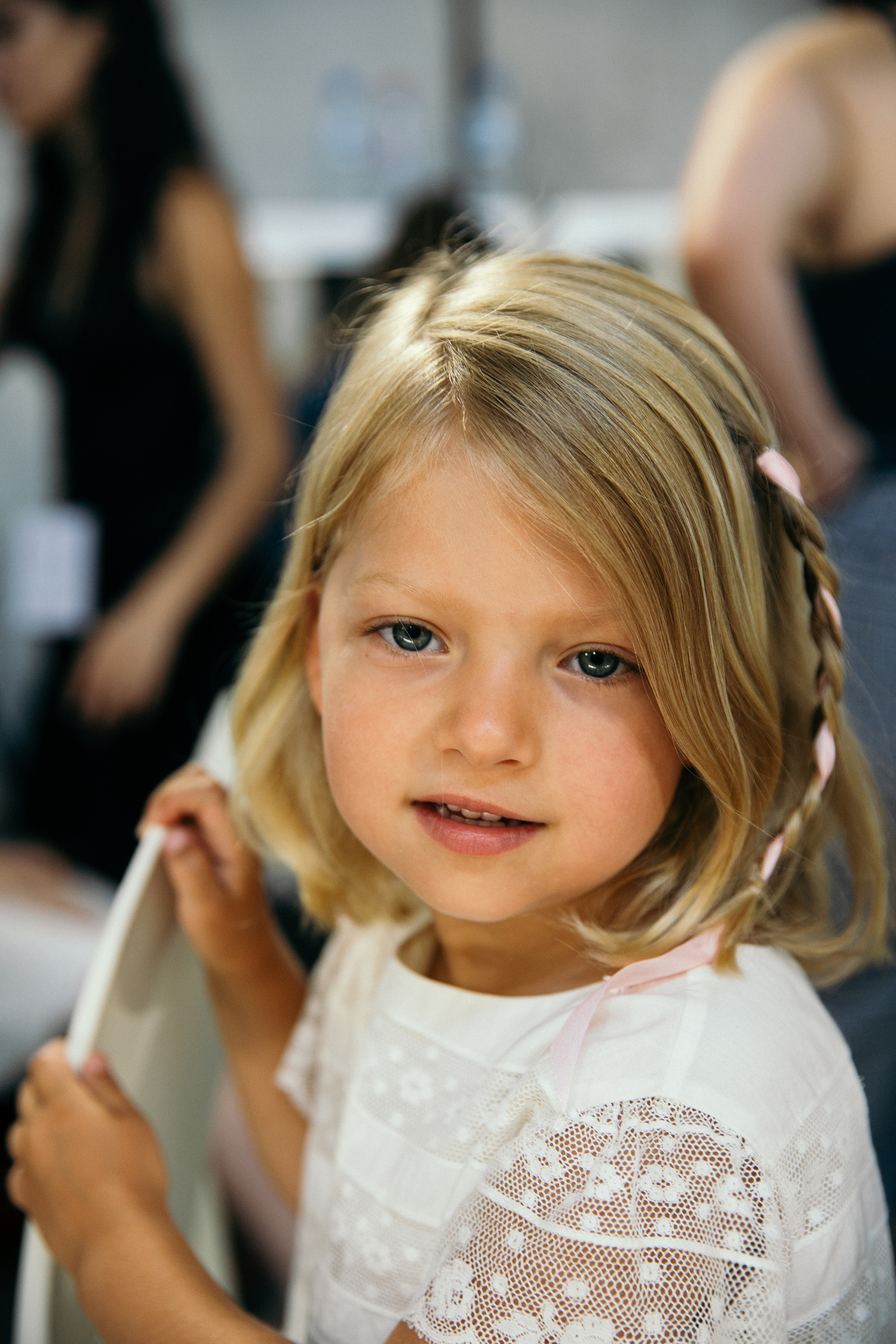 Backstage at the Bonpoint Spring-Summer 2019 show by Charlotte Groeneveld for Thefashionguitar